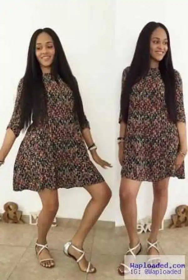 Tania Omotayo shares hilarious message she received via snapchat (Photo)